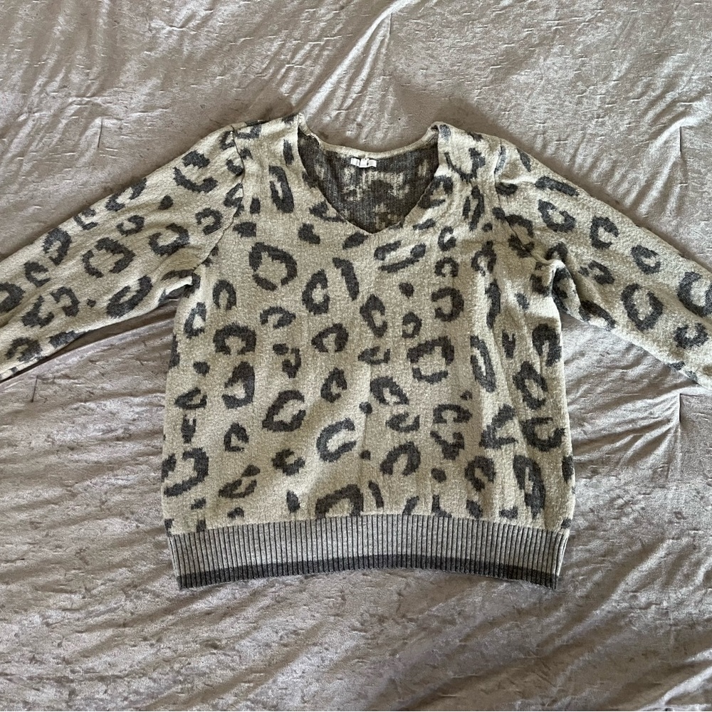 Cheetah Sweater